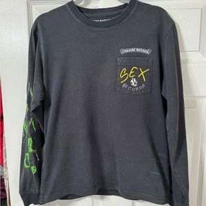 Chrome Hearts Matty Boy Sex Records Long Sleeve Tee